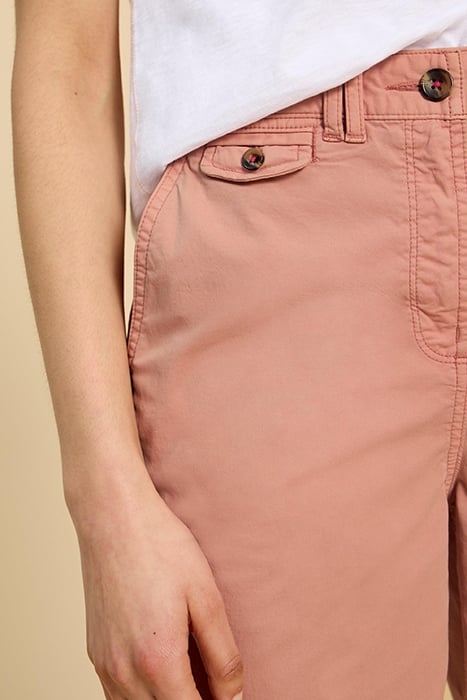 HAYLEY  CHINO SHORTS MID PINK 3