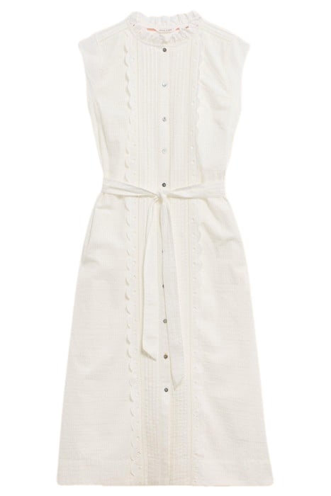 DAISY BRODERIE SHIRT DRE BRILLIANT WHITE 1