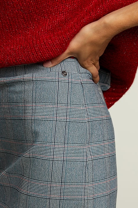 MIDI CHECKED SKIRT 4