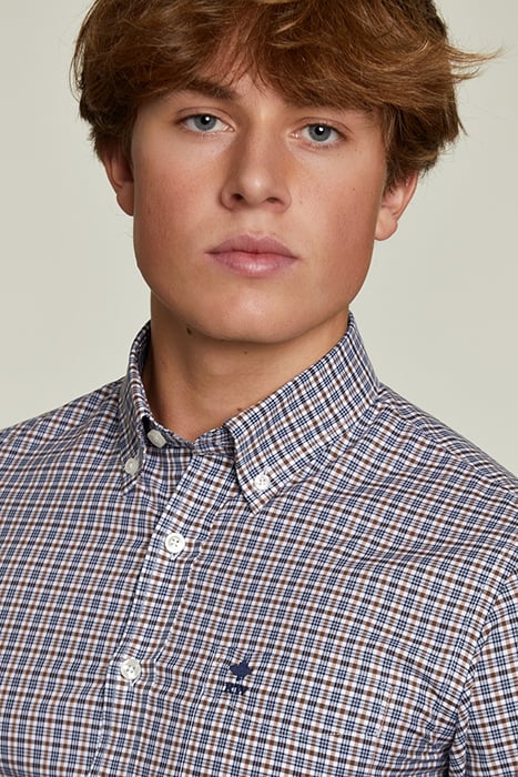 CUSTOM FIT PLAID SHIRT MULTI 4