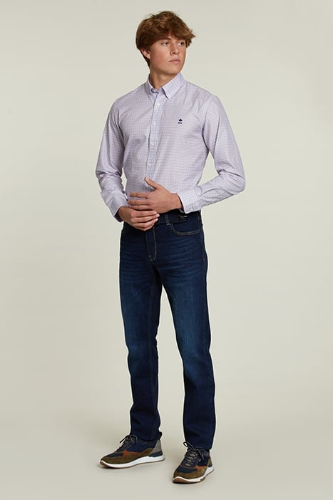 CUSTOM FIT CHECKED SHIRT MULTI 3