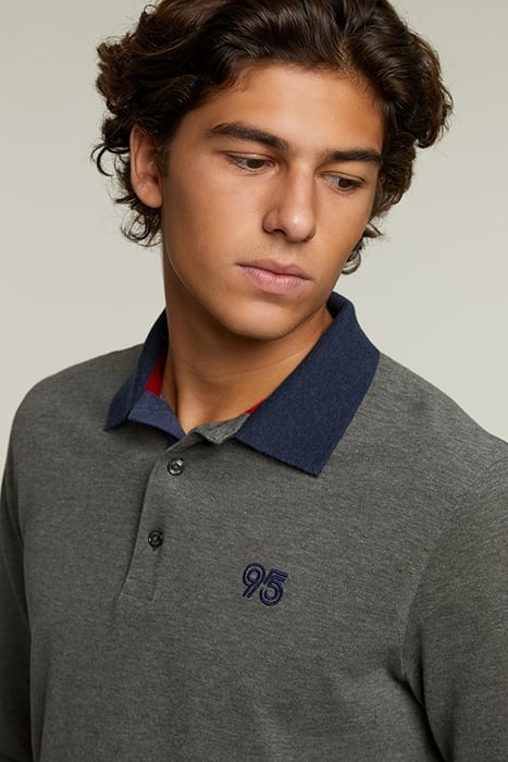 CUSTOM FIT COTTON POLO WOODSTOCK MIX 4