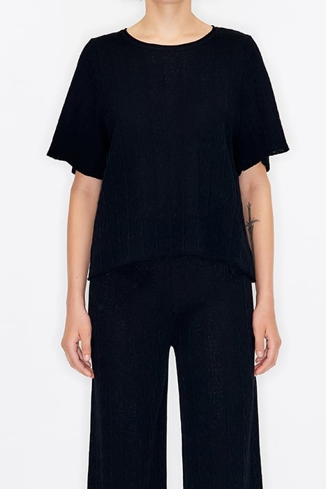 BLACK KNIT SWEATER 1