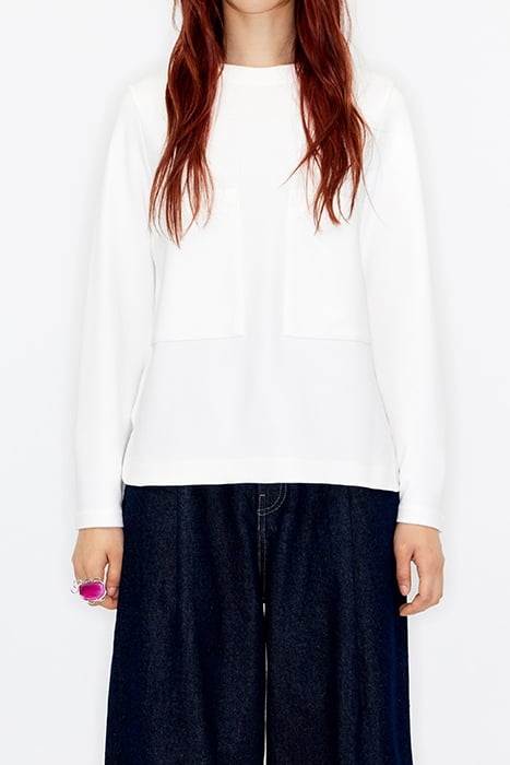 IVORY STRAIGHT T-SHIRT 1