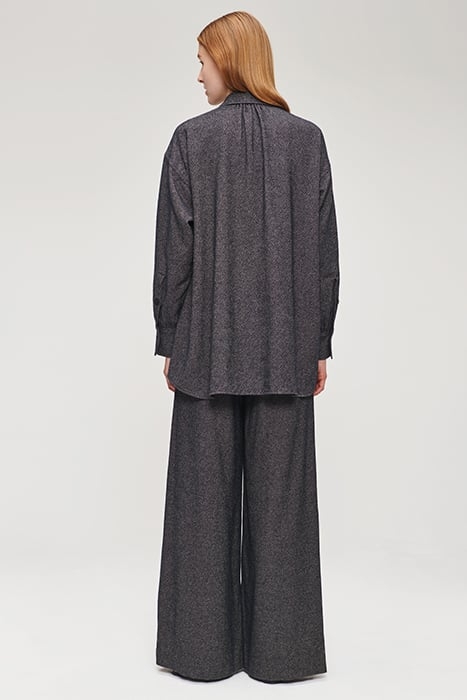 COTTON WOOL MIX OVERSHIRT MIDNIGHT BLUE 3