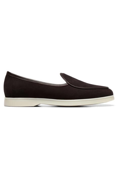 DARK BROWN SLIP-ON 1