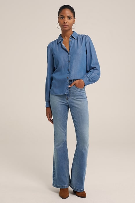 5-POCKET HIGH WAIST BLUE 3