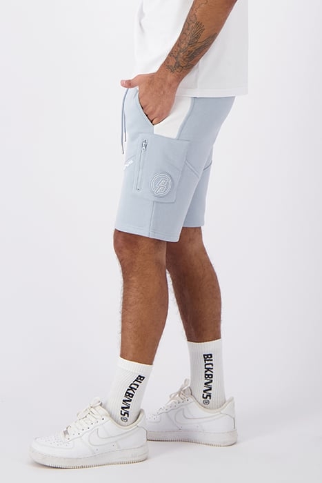 STRIPE SWEATSHORTS BLUE 3