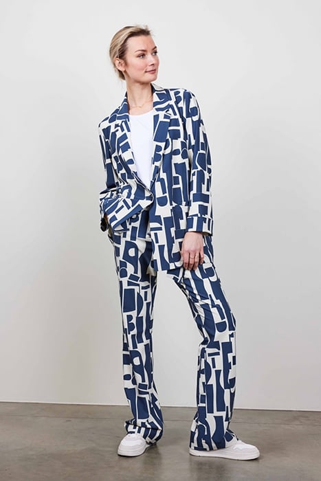 TRAVEL BLAZER MIDA PRINT DARK BLUE WITH GALAXY 2.0 PRINT 4