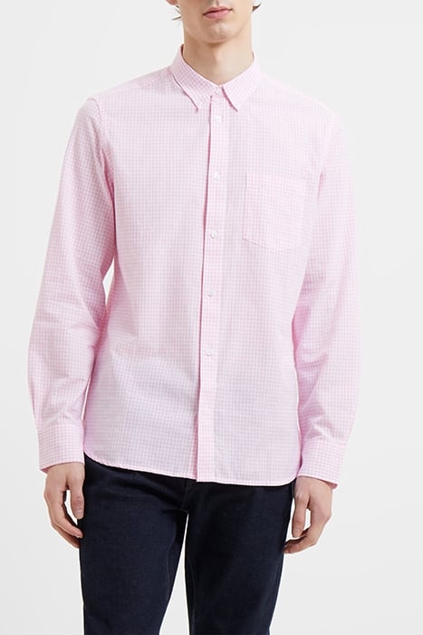 CHECKED AND STRIPE POCKET LS RED 1