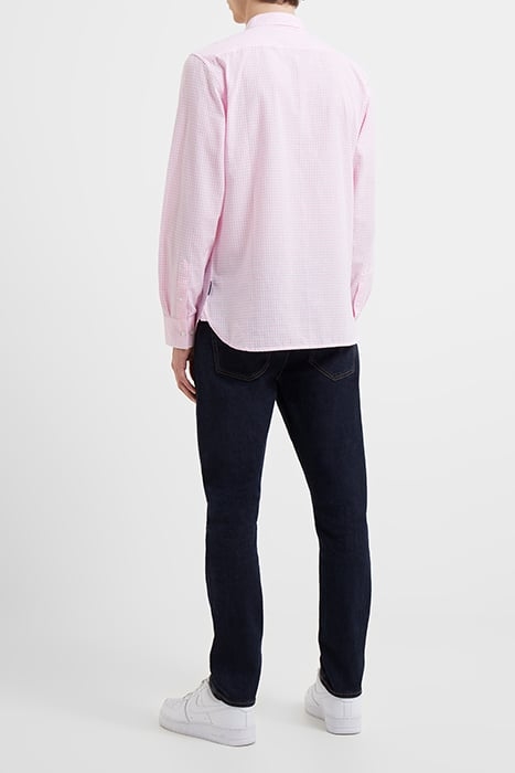 CHECKED AND STRIPE POCKET LS RED 2