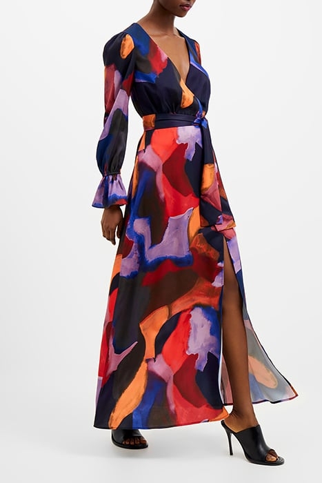 ISADORA DRAPE L/S MAXI DRESS MISC. 3