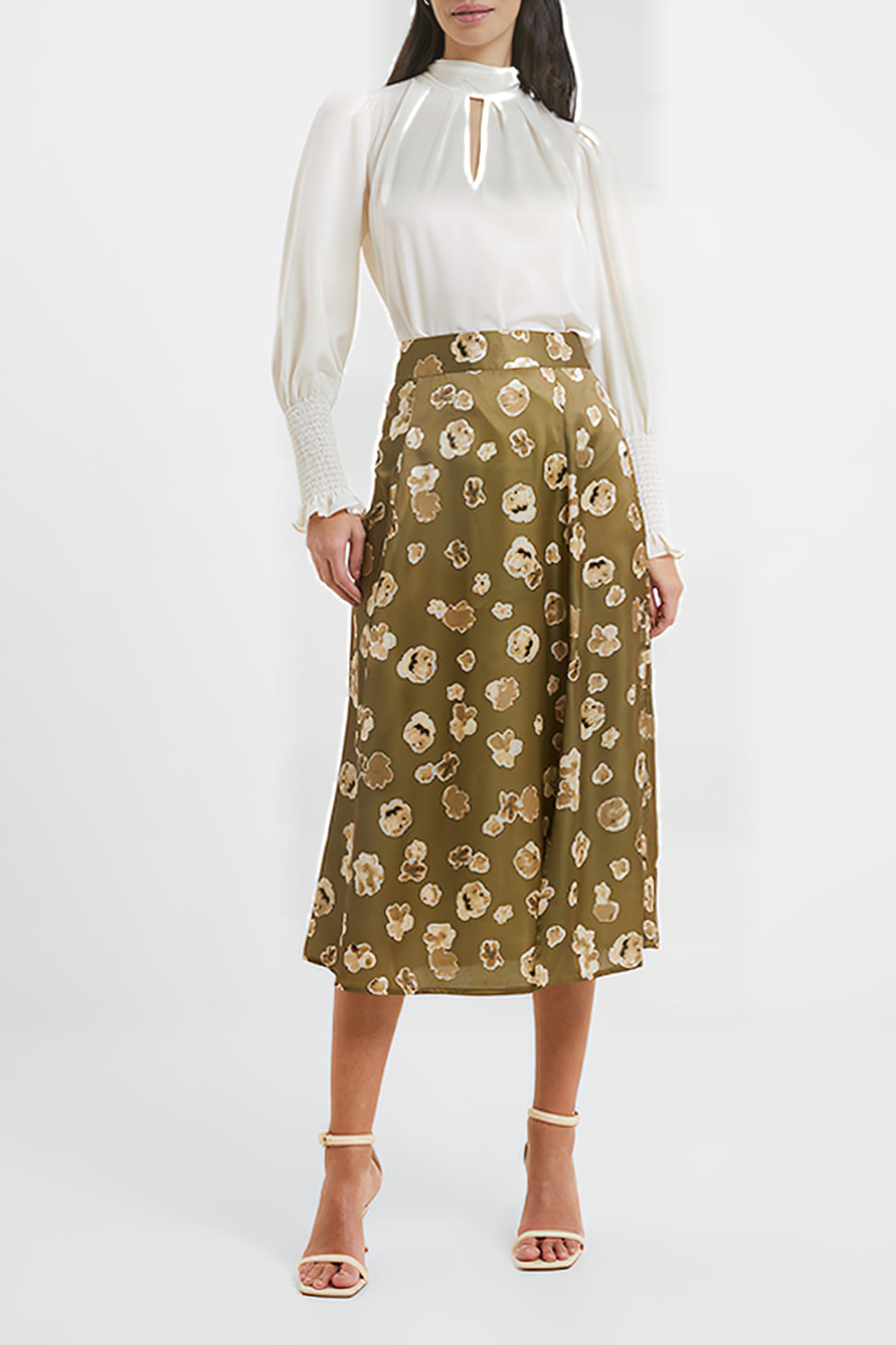 CREPE LIGHT KEYHOLE TOP WHITE 1