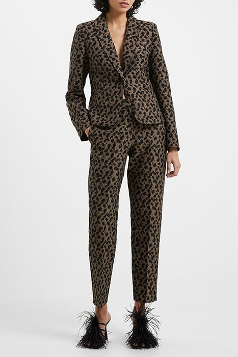 ESTELLA JACQUARD BLAZER BLACK 1