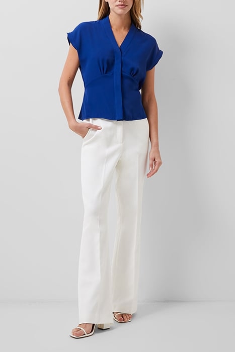 CARMEN CREPE BLOUSE BLUE 1