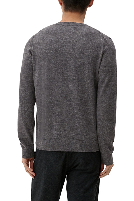 S.OLIVER PULLOVER GREY MELANGE 2