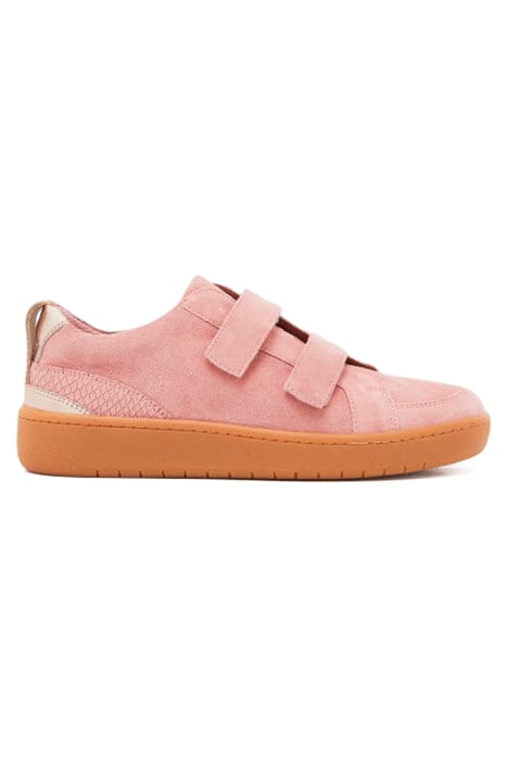 VELCRO SUEDE TRAINER TY PINK 1
