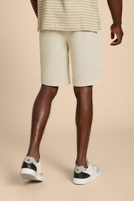 SUTTON  CHINO SHORT NATURAL WHITE 2