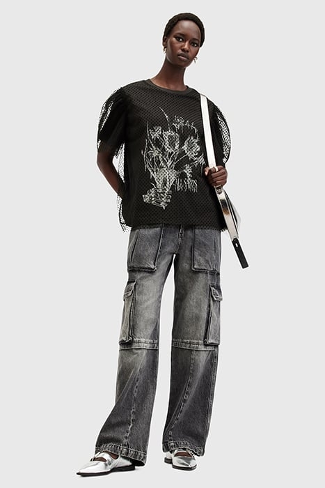 TOMMI FONDRE TEE WASHED BLACK/BLACK 5