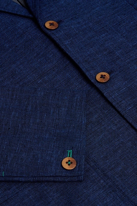 LINEN BLEND BLAZER DARK NAVY 3