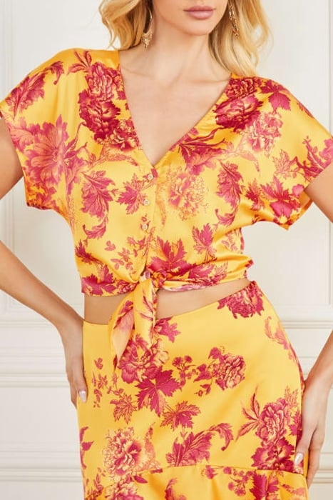 EMAYA WRAP DRESS EDEN PRINT 5