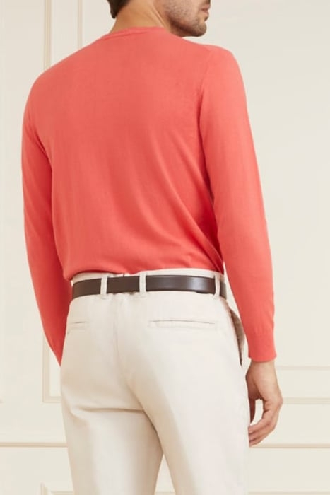 ESSENTIAL GARMENT SPICED SWEATER SALMON 2