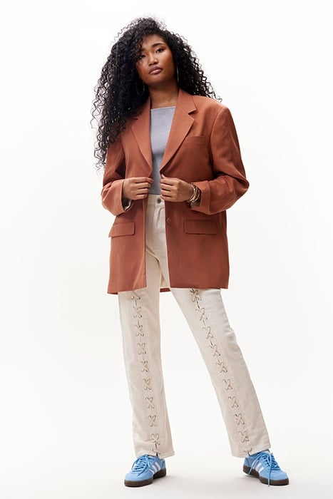 OVERSIZED BLAZER COPPER 2