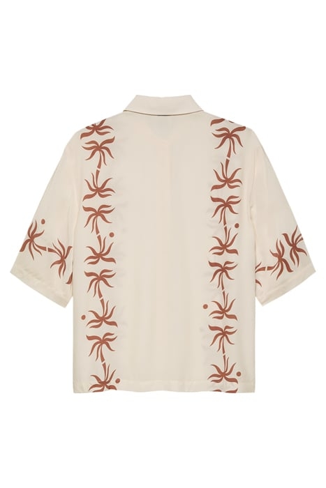 SHORT SLEEVE BLOUSE VANILLA CREAM 2