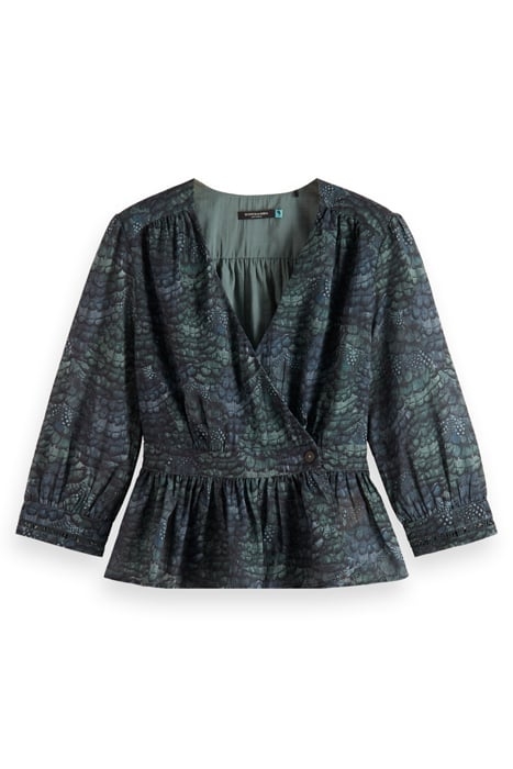 WRAP TOP FEATHER BOTTLE GREEN 4