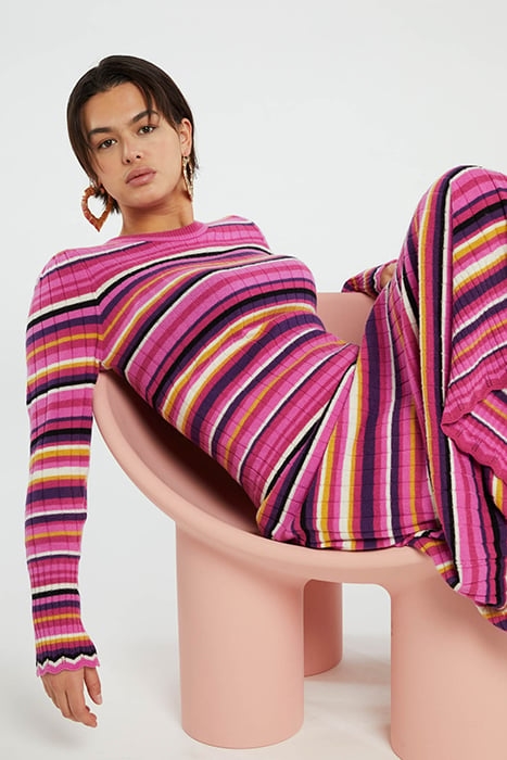 BANDA DRESS COSY WHITE/BUBBLE GU 5