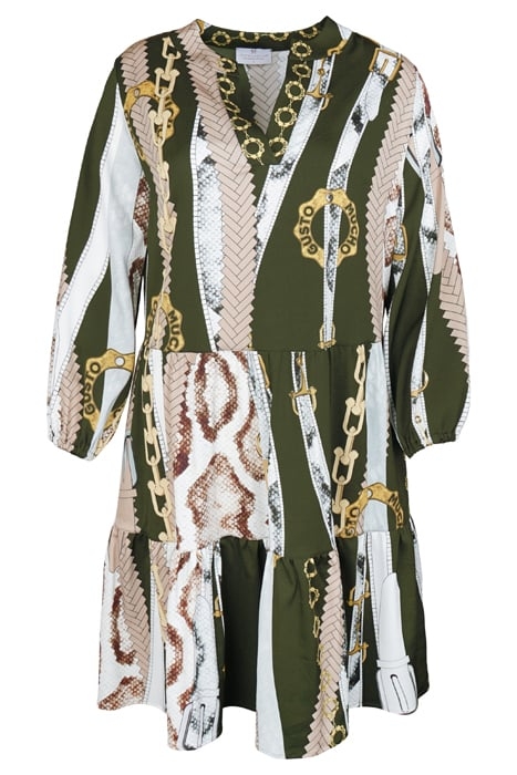 DRESS SAN RAFAEL GREEN BELTS AND CHAINS 1