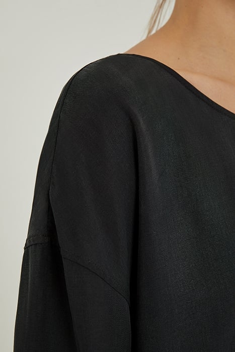 BOAT COLLAR 7/8 SLEEVES DRESS CARBONE 4