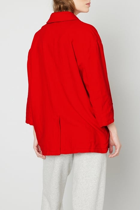 7/8 SLEEVES STRAIGHT BLAZER PIMENT 2