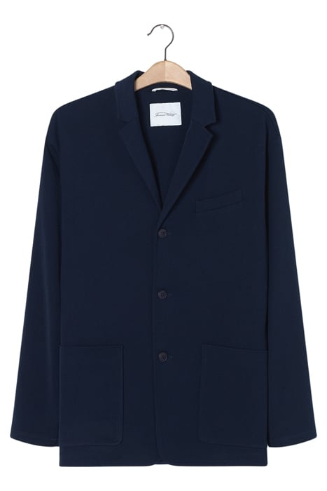 STRAIGHT MID-LENGTH BLAZER NAVY 3