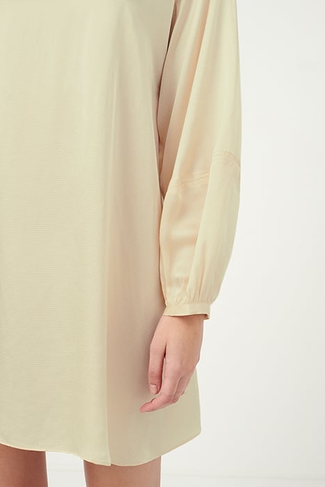 LS SHORT A SHAPE BOAT COLLAR DRESS COLOMBE 5