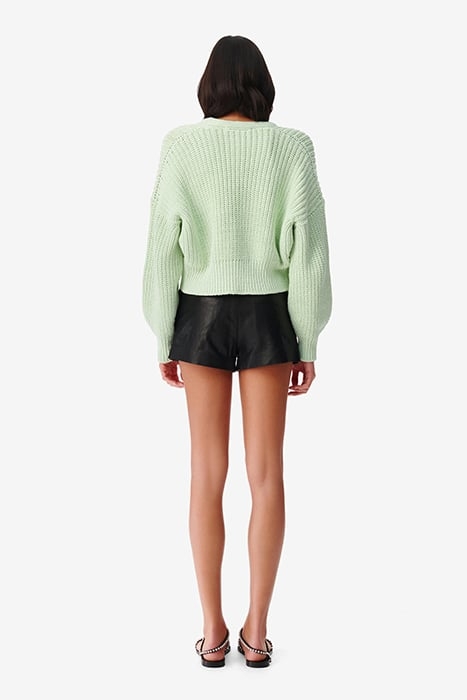 UBERTA CARDIGAN IN LIGHT GREEN 3