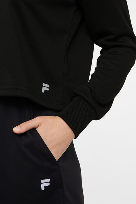 RHEINE CROPPED HOODY BLACK 7