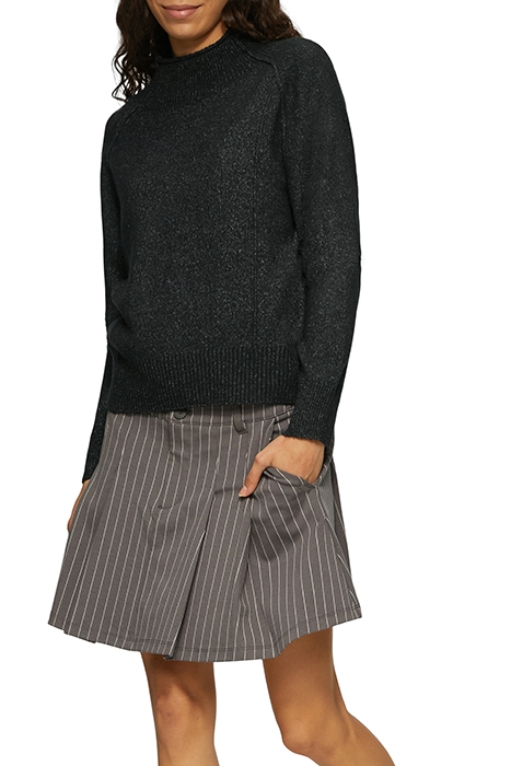 S.OLIVER-QS PULLOVER GREY/BLACK 4