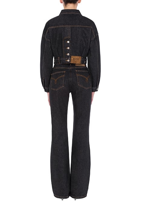 BLACK DENIM JACKET BLACK 2