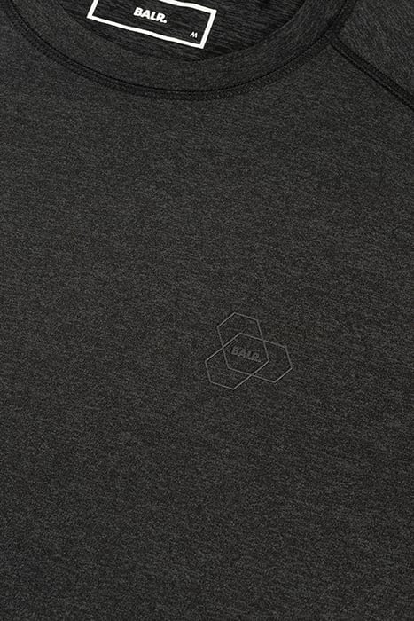 ATHLETIC REGULAR FIT TANK JET BLACK 7