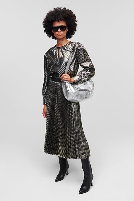 LUREX MONOGRAM SHIRT BLACK/GOLD MONOGRAM 6