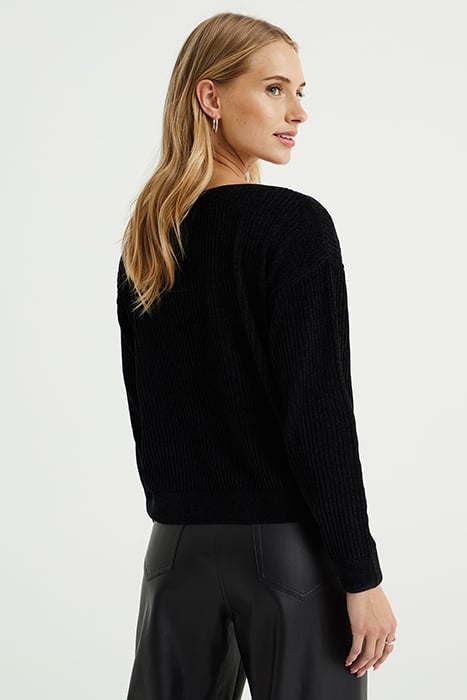 KNITTED PULLOVER BLACK 2