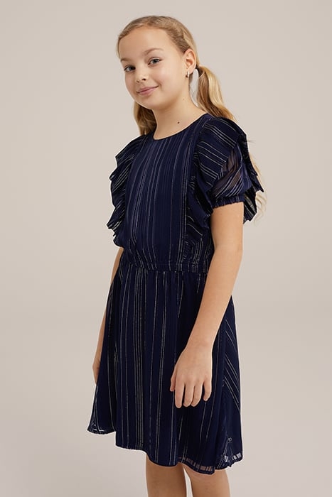 DRESS MID LENGTH DARK BLUE 1