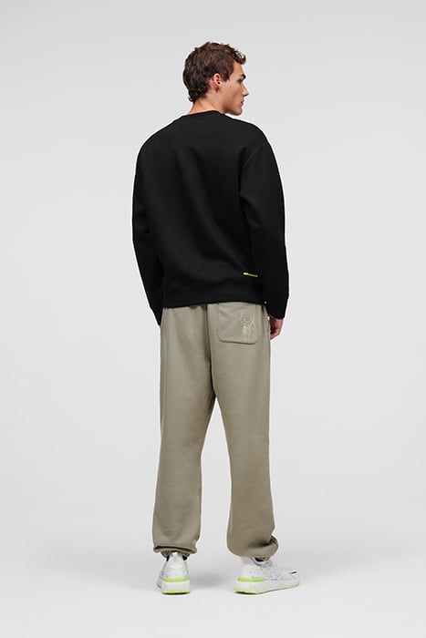 LOGO TAPE SWEATSHIRT BLACK 3