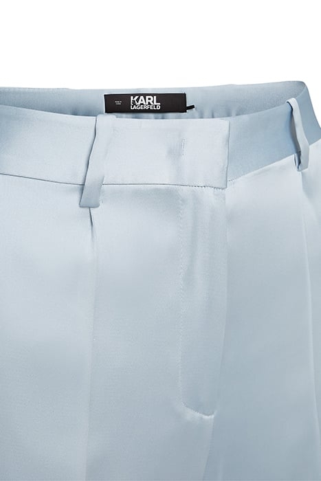 FLUID SATIN TAILORED PANTS CASHMERE BLUE 5
