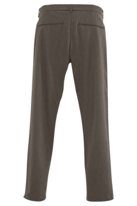 KHAKI UPCYCLED REGULAR CHINOS 6