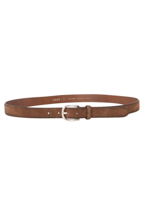 CIGAR SUEDE THIN BELT 1