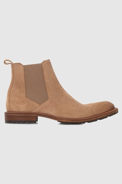 BEIGE SUEDE CHELSEA BOOTS 1
