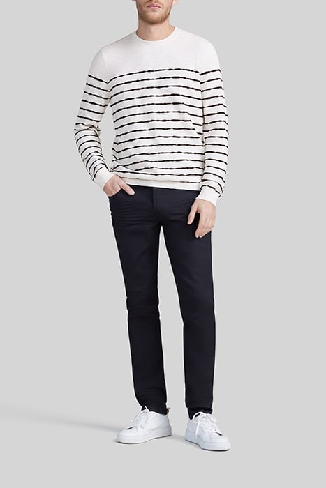 GESSO SWEATER WITH BLACK SAILOR STRIPES 3