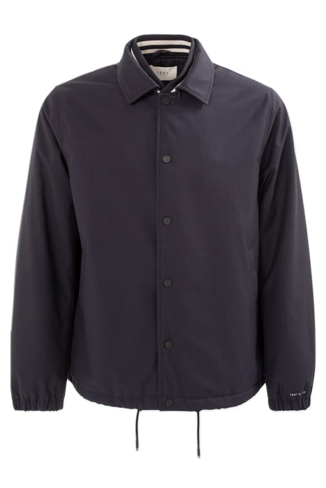 NAVY DOUBLE-COLLAR WATERPROOF BREATHABLE JACKET 4